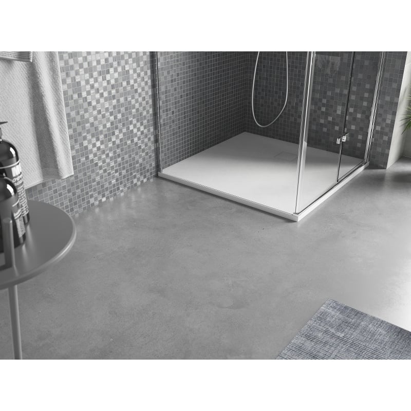 Mexen Bert brodzik kwadratowy SMC 90 x 90 cm, biały - 4K109090