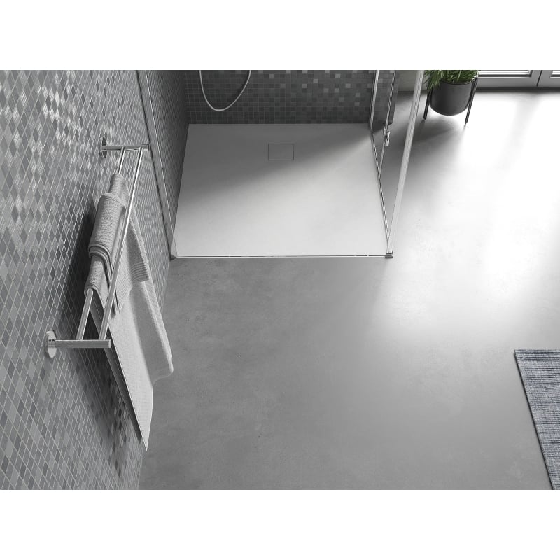 Mexen Bert brodzik kwadratowy SMC 90 x 90 cm, biały - 4K109090