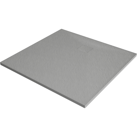 Mexen Bert brodzik kwadratowy SMC 80 x 80 cm, szary - 4K618080