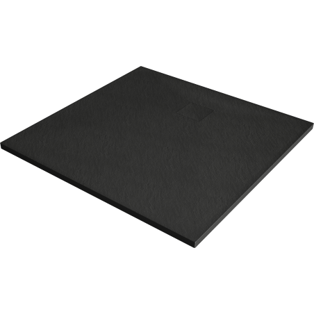 Mexen Bert brodzik kwadratowy SMC 80 x 80 cm, czarny - 4K708080