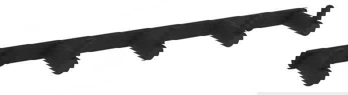 Mexen haczyk na ręcznik z pięcioma uchwytami, czarny - 709165-70