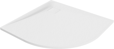 Mexen Bert brodzik półokrągły SMC 90 x 90 cm, biały - 4KR109090