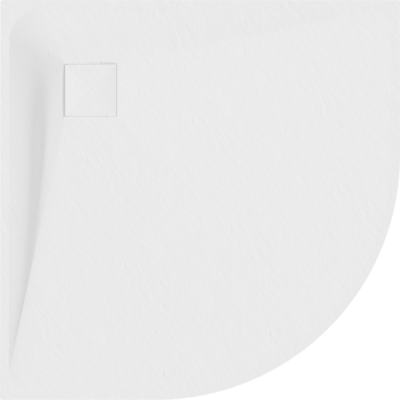 Mexen Bert brodzik półokrągły SMC 90 x 90 cm, biały - 4KR109090