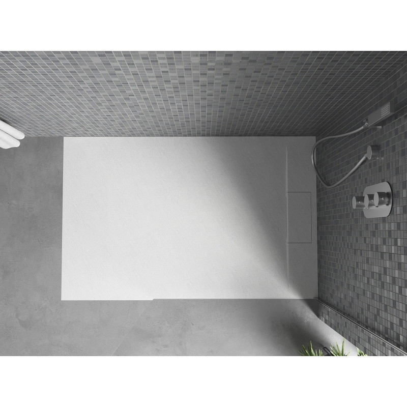 Mexen Otto brodzik prostokątny SMC 140 x 80 cm, biały - 4N108014