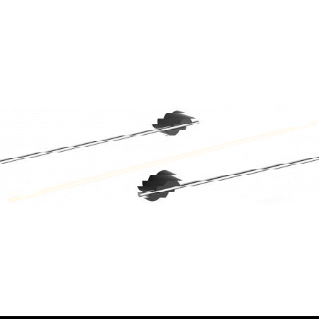 Mexen Aron wieszak na ręcznik, czarny/różowe złoto - 7088124-67