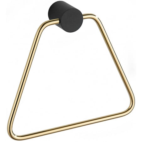 Mexen Aron wieszak na ręcznik, czarny/złoty - 7088132-57