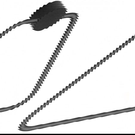 Mexen Aron wieszak na ręcznik, czarny - 7088132-70