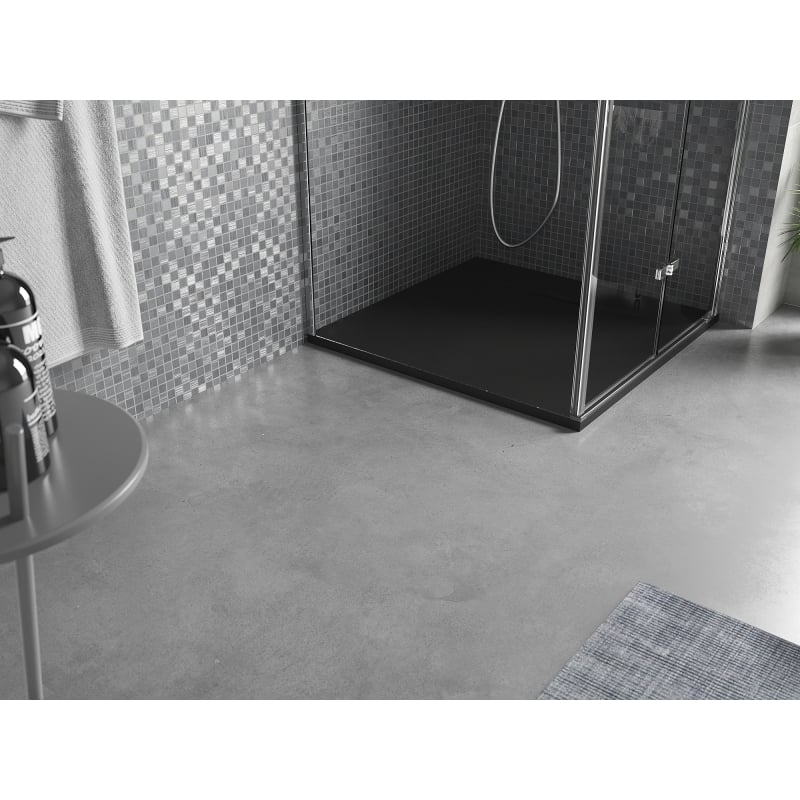 Mexen Otto brodzik kwadratowy SMC 80 x 80 cm, czarny - 4N708080