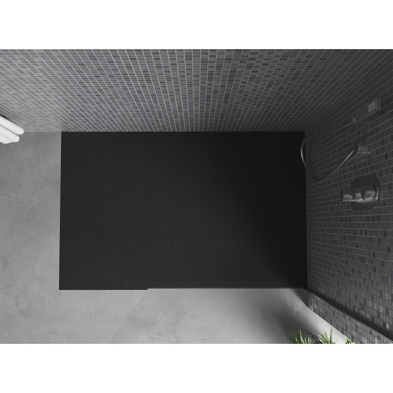 Mexen Otto brodzik prostokątny SMC 140 x 90 cm, czarny - 4N709014