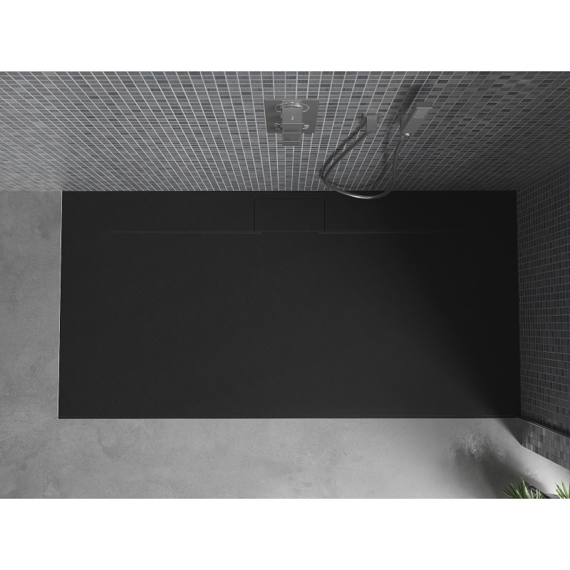 Mexen Egon brodzik prostokątny SMC 180 x 90 cm, czarny - 4R709018
