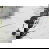Mexen Stone+ brodzik kompozytowy prostokątny 140 x 90 cm, biały, maskownica biała - 44109014-W