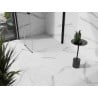 Mexen Stone+ brodzik kompozytowy kwadratowy 100 x 100 cm, biały, maskownica biała - 44101010-W