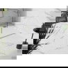 Mexen Stone+ brodzik kompozytowy prostokątny 140 x 90 cm, biały, maskownica złota - 44109014-G