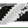 Mexen Stone+ brodzik kompozytowy prostokątny 180 x 70 cm, czarny, maskownica złota - 44707018-G
