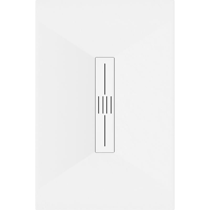Mexen Toro brodzik prostokątny SMC 120 x 80 cm, biały, maskownica biała - 43108012-W