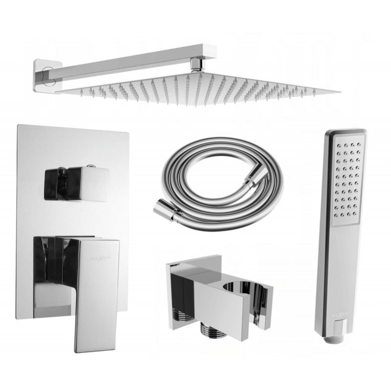 Mexen Uno DR72 zestaw prysznicowy podtynkowy, chrom - 71435DR72-00