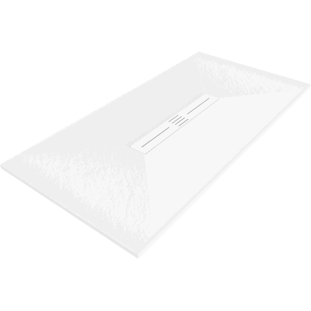 Mexen Toro brodzik prostokątny SMC 150 x 90 cm, biały, maskownica biała - 43109015-W