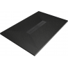 Mexen Toro brodzik prostokątny SMC 100 x 90 cm, czarny, maskownica czarna - 43709010-B