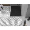 Mexen Toro brodzik prostokątny SMC 100 x 90 cm, czarny, maskownica czarna - 43709010-B