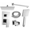 Mexen Uno DR45 zestaw prysznicowy podtynkowy, chrom - 71435DR45-00