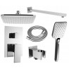 Mexen Uno DR62 zestaw prysznicowy podtynkowy, chrom - 71435DR62-00
