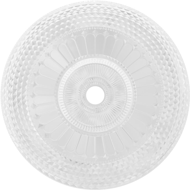 Mexen Heba szklana umywalka nablatowa 45 x 45 cm, transparent - 24064500