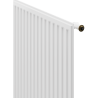Mexen CVH10 Hygiene grzejnik płytowy 600 x 2200 mm, podłączenie dolne, 1374 W, biały - W610H-060-220-00