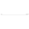 Mexen CVH10 Hygiene grzejnik płytowy 600 x 2200 mm, podłączenie dolne, 1374 W, biały - W610H-060-220-00