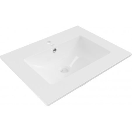 Mexen Atena umywalka wpuszczana w blat 61 x 46 cm, biała - 25016000