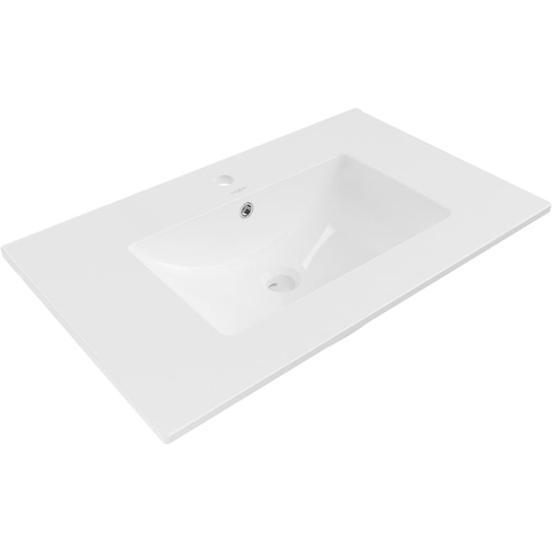Mexen Atena umywalka wpuszczana w blat 76 x 46 cm, biała - 25017500