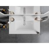 Mexen Atena umywalka wpuszczana w blat 80 x 46 cm, biała - 25018000