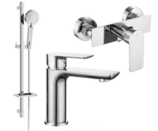 Mexen Alfa DQ40 zestaw prysznicowy, chrom - 745704DQ40-00