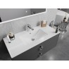 Mexen Atena umywalka wpuszczana w blat 101 x 46 cm, biała - 25011000