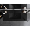 Mexen Atena umywalka wpuszczana w blat 101 x 46 cm, czarna mat - 25011070