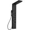 Mexen Lando panel prysznicowy, czarny - 7611-04-70