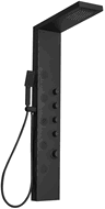 Mexen Lando panel prysznicowy, czarny - 7611-04-70
