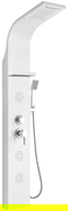 Mexen Borg panel prysznicowy, biały - 7615-03-20
