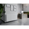 Mexen CVH30 Hygiene grzejnik płytowy 900 x 2600 mm, podłączenie dolne, 5367 W, biały - W630H-090-260-00
