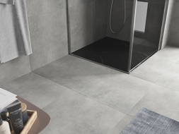 Mexen Hugo brodzik kwadratowy SMC 80 x 80 cm, czarny kamień - 42758080