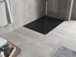 Mexen Hugo brodzik prostokątny SMC 120 x 90 cm, czarny kamień - 42759012