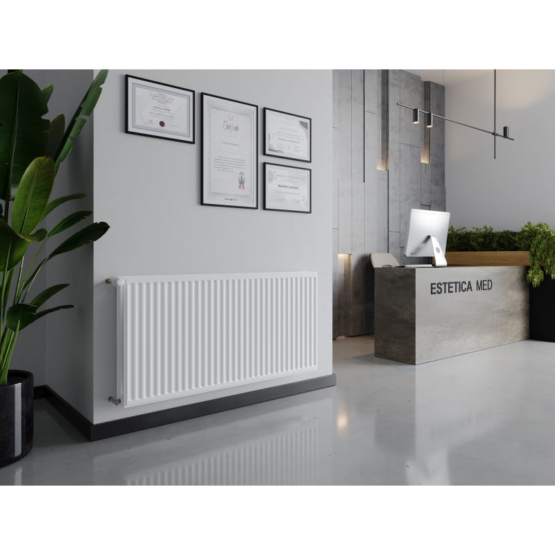 Mexen CH20 Hygiene grzejnik płytowy 900 x 500 mm, podłączenie boczne, 770 W, biały - W420H-090-050-00