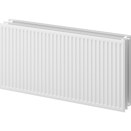 Mexen CH30 Hygiene grzejnik płytowy 400 x 1400 mm, podłączenie boczne, 1535 W, biały - W430H-040-140-00