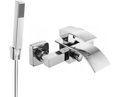 Mexen Aries R77 bateria wannowa z zestawem prysznicowym, chrom - 74483R77-00