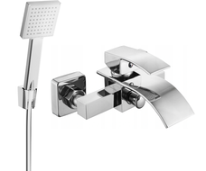 Mexen Aries R45 bateria wannowa z zestawem prysznicowym, chrom - 74483R45-00