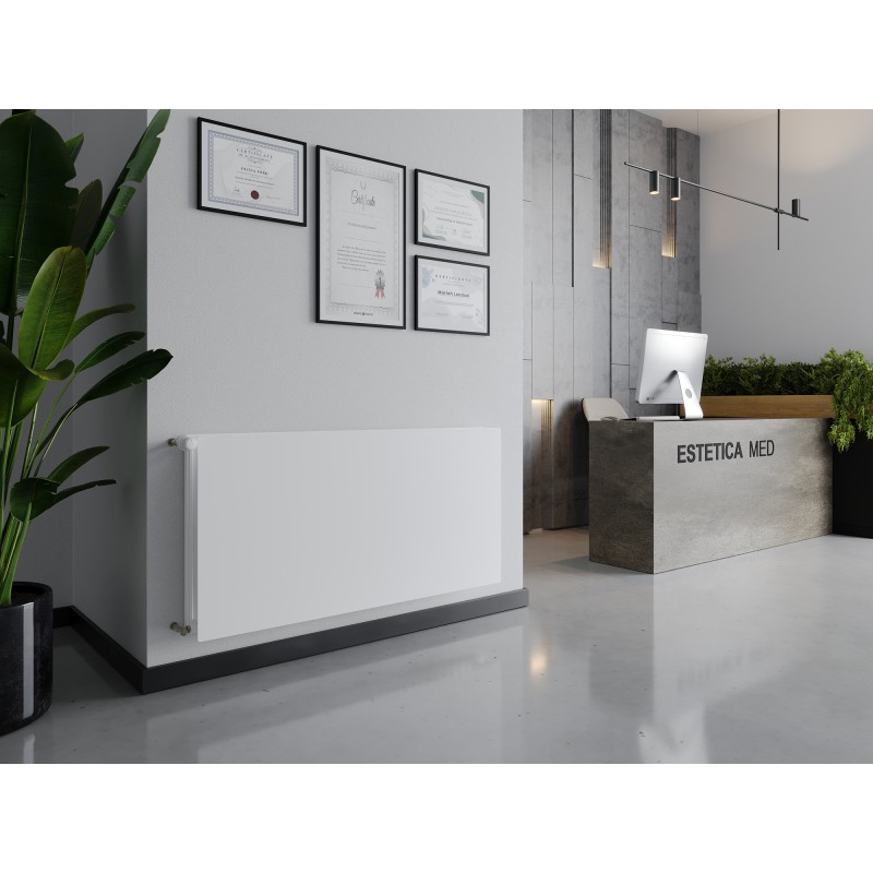 Mexen CHF20 Hygiene Flat grzejnik płytowy 500 x 400 mm, podłączenie boczne, 345 W, biały - W420HF-050-040-00
