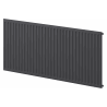 Mexen CH10 Hygiene grzejnik płytowy 400 x 400 mm, podłączenie boczne, 173 W, antracyt - W410H-040-040-66