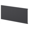 Mexen CH10 Hygiene grzejnik płytowy 400 x 3000 mm, podłączenie boczne, 1296 W, antracyt - W410H-040-300-66