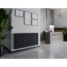 Mexen CH20 Hygiene grzejnik płytowy 600 x 600 mm, podłączenie boczne, 660 W, antracyt - W420H-060-060-66