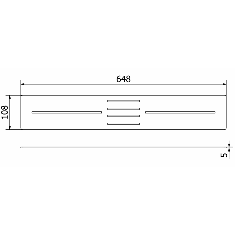 Mexen Toro maskownica do brodzika 130-160 cm, złota - 43920050