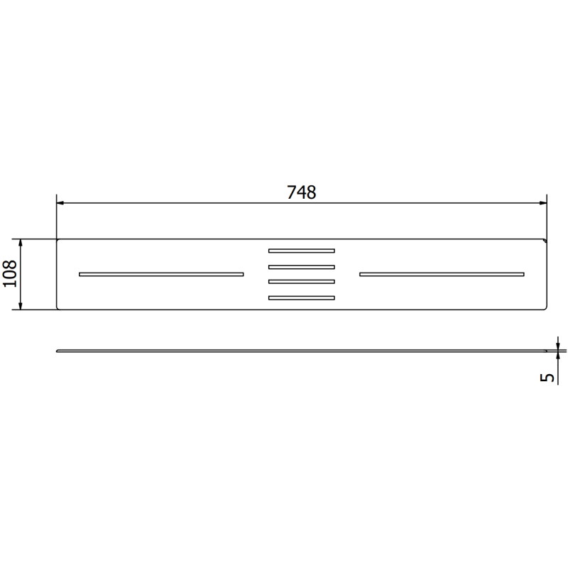 Mexen Toro maskownica do brodzika 170-200 cm, czarna - 43930070